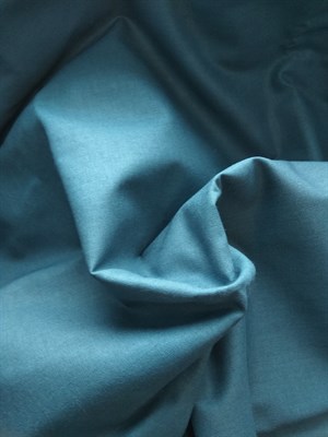 Отрез ткани бязь плательная 50*50 см цвет мурена (сине-зеленый) - фото 7831