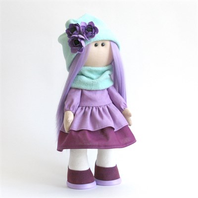 Набор для создания текстильной куклы Аси ТМ Сама сшила Кл-044П - фото 8636