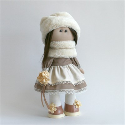 Набор для создания текстильной куклы Нины ТМ Сама сшила Кл-045П - фото 8646